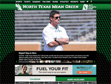 Tablet Screenshot of meangreensports.com